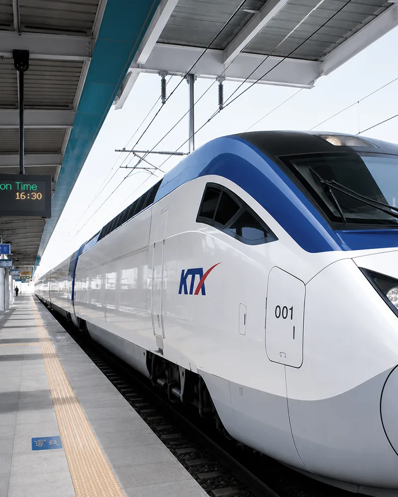 KTX 열차 (이미지컷)